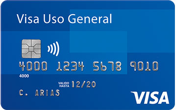 Tarjeta Visa Uso General