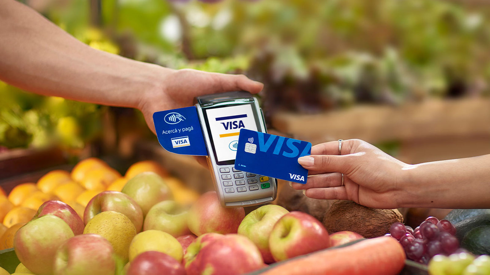 pago sin contacto con tarjeta de credito